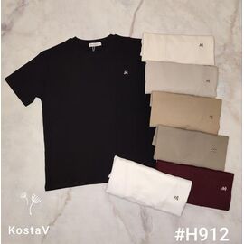 Фотография Футболка женская H912 mix р.54-60 "Kosta" недорого оптом от прямого поставщика