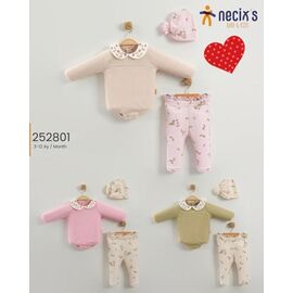 Фотография Костюм детский на девочку 252801 pink р.0.3-1 "Meloria" недорого оптом от прямого поставщика