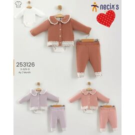 Фотография Костюм детский на девочку 253126 brown р.0.3-0.9 "Meloria" недорого оптом от прямого поставщика