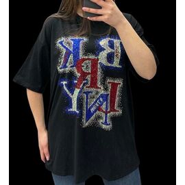 Фотография Футболка женская 25103 black р.46-48 "Elena&Vika" недорого оптом от прямого поставщика