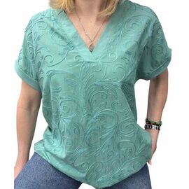 футболка жіноча 26003 mint р.48-54 "Elena&Vika" недорого оптом від прямого постачальника