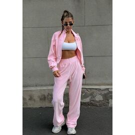 Фотография Костюм спортивный женский тёплый 1179 pink р.42-52 "FEMZONE" недорого оптом от прямого поставщика