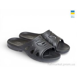 Фотография Шлепки детские летние Лето T117 чорний (8 пар р.36-41) "Rai shoes" недорого оптом от прямого поставщика