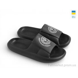 Фотография Шлепки детские летние Лето T670 чорний (8 пар р.36-41) "Rai shoes" недорого оптом от прямого поставщика