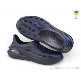 Крокси чоловічі легкі Літо CM137 синій (6 пар р.41-45) "Rai shoes" недорого оптом від прямого постачальника