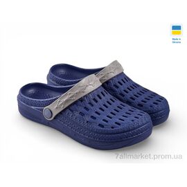 Крокси жіночі літні Літо DS62 синій (8 пар р.36-41) "Rai shoes" недорого оптом від прямого постачальника