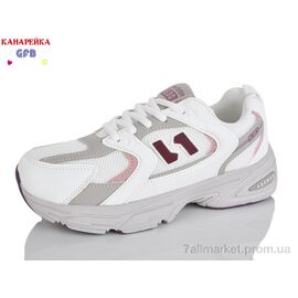 Фотография Кроссовки женские модные Весна/осень Q520-10 (8 пар р.36-41) "GFB-Канарейка" недорого оптом от прямого поставщика