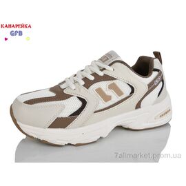 Фотография Кроссовки женские модные Весна/осень Q520-17 (8 пар р.36-41) "GFB-Канарейка" недорого оптом от прямого поставщика