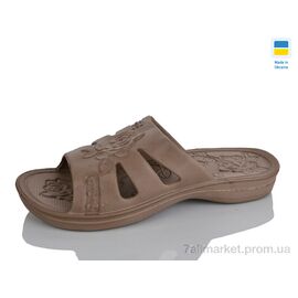 Фотография Шлепки женские облегченные Лето 033 кава (6 пар р.36-41) "Alex" недорого оптом от прямого поставщика