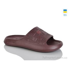 Фотография Шлепки женские облегченные Лето 144 шоколад (8 пар р.36-41) "Крок" недорого оптом от прямого поставщика