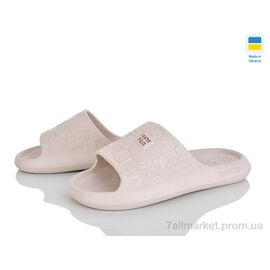Фотография Шлепки женские облегченные Лето E144 бежевий (8 пар р.36-40) "Rai shoes" недорого оптом от прямого поставщика