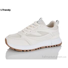 Фотография Кроссовки женские модные Весна/осень JZ131-2 (8 пар р.36-41) "Trendy" недорого оптом от прямого поставщика