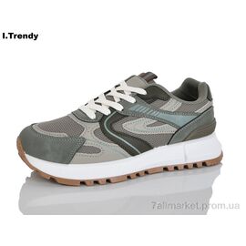 Фотография Кроссовки женские модные Весна/осень JZ156-1 (8 пар р.36-41) "Trendy" недорого оптом от прямого поставщика