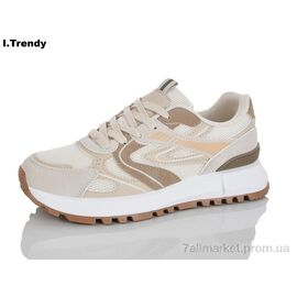 Фотография Кроссовки женские модные Весна/осень JZ156-2 (8 пар р.36-41) "Trendy" недорого оптом от прямого поставщика