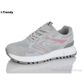 Фотография Кроссовки женские модные Весна/осень JZ156-5 (8 пар р.36-41) "Trendy" недорого оптом от прямого поставщика