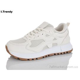 Фотография Кроссовки женские модные Весна/осень JZ166-2 (8 пар р.36-41) "Trendy" недорого оптом от прямого поставщика