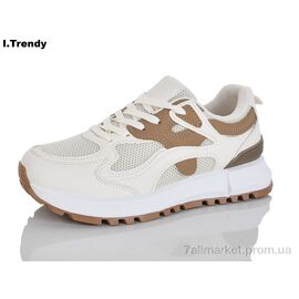 Фотография Кроссовки женские модные Весна/осень JZ166-5 (8 пар р.36-41) "Trendy" недорого оптом от прямого поставщика