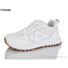 Фотография Кроссовки женские модные Весна/осень JZ167-1 (8 пар р.36-41) "Trendy" недорого оптом от прямого поставщика