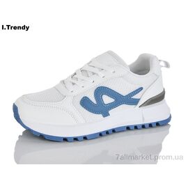 Фотография Кроссовки женские модные Весна/осень JZ167-3 (8 пар р.36-41) "Trendy" недорого оптом от прямого поставщика