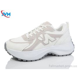Фотография Кроссовки женские модные Весна/осень MX819-2 (8 пар р.37-41) "AVM" недорого оптом от прямого поставщика