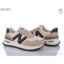 Фотография Кроссовки женские модные Весна/осень C88 beige-khaki (8 пар р.36-41) "Ailaifa" недорого оптом от прямого поставщика
