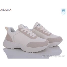 Кросівки жіночі модні Весна/осінь A2362-3 піна (6 пар р.36-41) "Ailaifa" недорого оптом від прямого постачальника