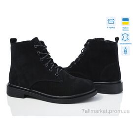 Фотография Ботинки женские стильные Весна/осень 1414-1б (6 пар р.37-40) "Ailinda" недорого оптом от прямого поставщика