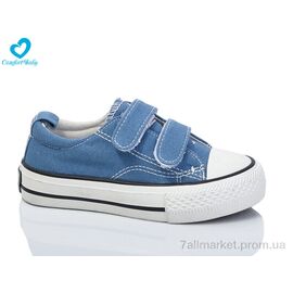 Фотография Кеды детские легкие Весна/осень 2073-1 блакитний (8 пар р.25-30) "Comfort-baby" недорого оптом от прямого поставщика