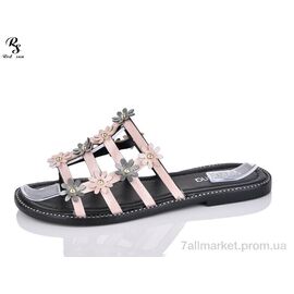 Фотография Шлепки женские облегченные Лето 81489-2 (8 пар р.36-41) "Red Sun" недорого оптом от прямого поставщика