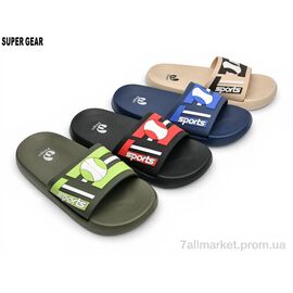 Фотография Шлепки женские облегченные Лето PV7791 mix (12 пар р.36-41) "Super Gear" недорого оптом от прямого поставщика