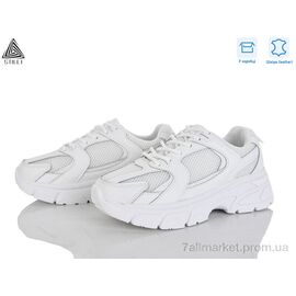 Фотография Кроссовки женские модные Весна/осень K606-1 шкіра (8 пар р.36-41) "STILLI Group" недорого оптом от прямого поставщика