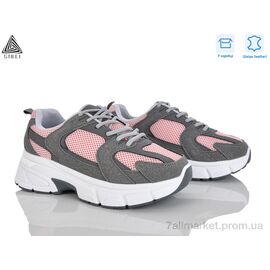 Фотография Кроссовки женские модные Весна/осень K606-12 шкіра (8 пар р.36-41) "STILLI Group" недорого оптом от прямого поставщика