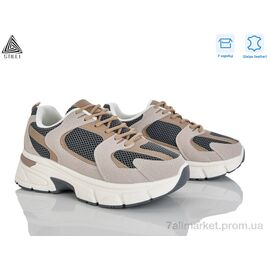 Фотография Кроссовки женские модные Весна/осень K606-14 шкіра (8 пар р.36-41) "STILLI Group" недорого оптом от прямого поставщика