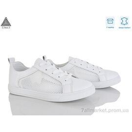 Фотография Кроссовки женские модные Весна/осень XB280-1 шкіра (8 пар р.36-41) "STILLI Group" недорого оптом от прямого поставщика