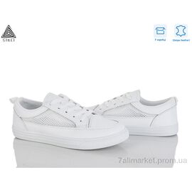 Фотография Кроссовки женские модные Весна/осень XB340-1 шкіра (8 пар р.36-41) "STILLI Group" недорого оптом от прямого поставщика