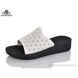 Фотография Шлепки женские облегченные Лето PV10-3 beige (8 пар р.36-41) "Jibukang" недорого оптом от прямого поставщика