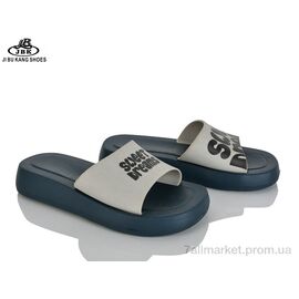 Фотография Шлепки женские облегченные Лето 01-6216 grey (10 пар р.36-41) "Jibukang" недорого оптом от прямого поставщика