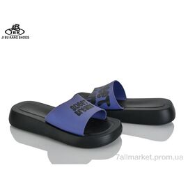 Фотография Шлепки женские облегченные Лето 01-6216 lilac (10 пар р.36-41) "Jibukang" недорого оптом от прямого поставщика