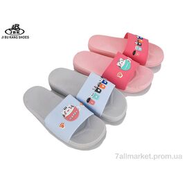 Фотография Шлепки женские облегченные Лето 02-757 mix (12 пар р.36-41) "Jibukang" недорого оптом от прямого поставщика