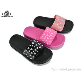 Фотография Шлепки женские облегченные Лето 08925 mix (24 пар р.36-41) "Jibukang" недорого оптом от прямого поставщика