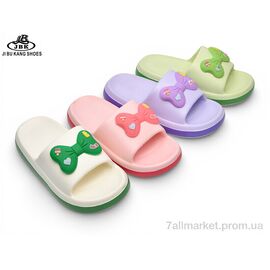 Фотография Шлепки детские летние Лето PV7793 mix (12 пар р.36-41) "Jibukang" недорого оптом от прямого поставщика
