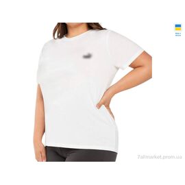 Футболка жіноча Літо 9-1PU білий (4 шт. р.сіткаS-XL) "Sport style" недорого оптом від прямого постачальника