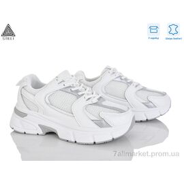 Фотография Кроссовки женские модные Весна/осень K606-3 шкіра (8 пар р.36-41) "STILLI Group" недорого оптом от прямого поставщика