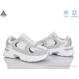 Кросівки жіночі модні Весна/осінь K606-6 шкіра (8 пар р.36-41) "STILLI Group" недорого оптом від прямого постачальника