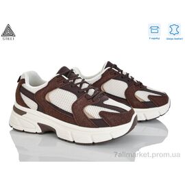 Кросівки жіночі модні Весна/осінь K606-8 шкіра (8 пар р.36-41) "STILLI Group" недорого оптом від прямого постачальника