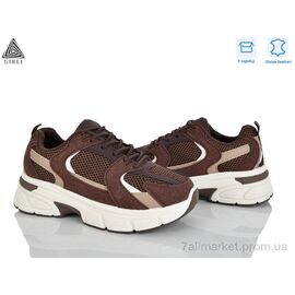 Фотография Кроссовки женские модные Весна/осень K606-9 шкіра (8 пар р.36-41) "STILLI Group" недорого оптом от прямого поставщика