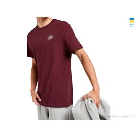 Фотография Футболка мужская Лето 82NI бордовий (4 шт. р.сетка M-2XL) "Sport style" недорого оптом от прямого поставщика