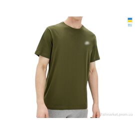 Фотография Футболка мужская Лето 82NI хакі (4 шт. р.сетка M-2XL) "Sport style" недорого оптом от прямого поставщика