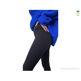 Фотография Лосинсы женские Весна/осень 50225 чорний (4 шт. р.сетка XL-4XL) "Sport style" недорого оптом от прямого поставщика