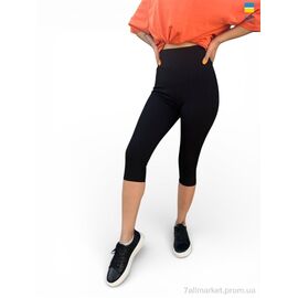 Фотография Капри женские Лето 50348 чорний (4 шт. р.сетка XL-4XL) "Sport style" недорого оптом от прямого поставщика